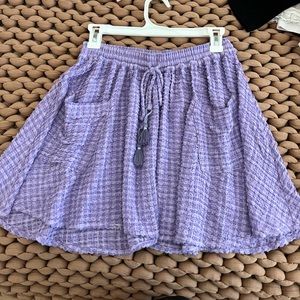 Purple urban outfitters skirt!